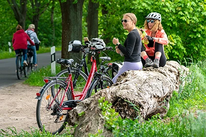 Les balades à vélo